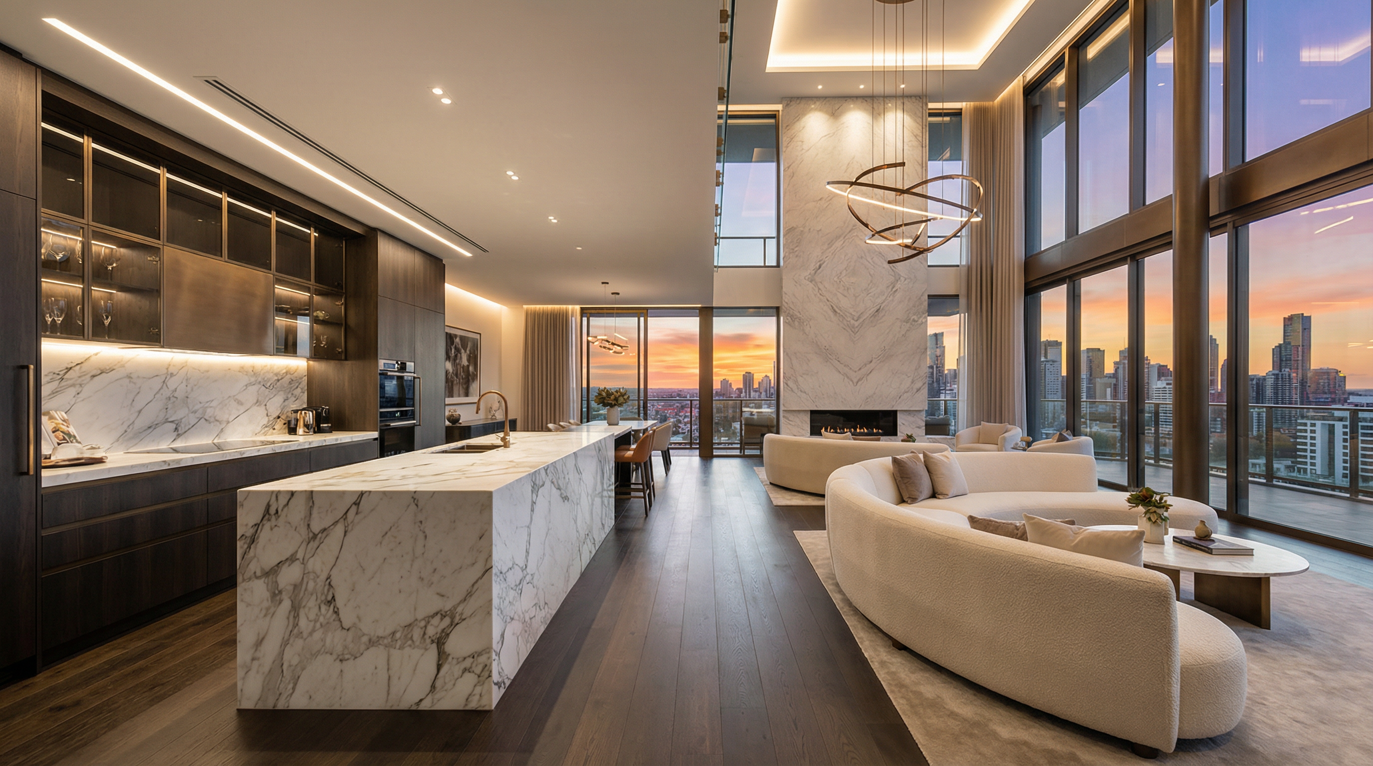 Bright Luxury Kitchen